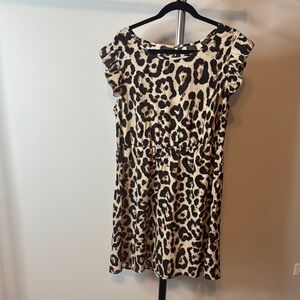 Leopard Print Women's Dress